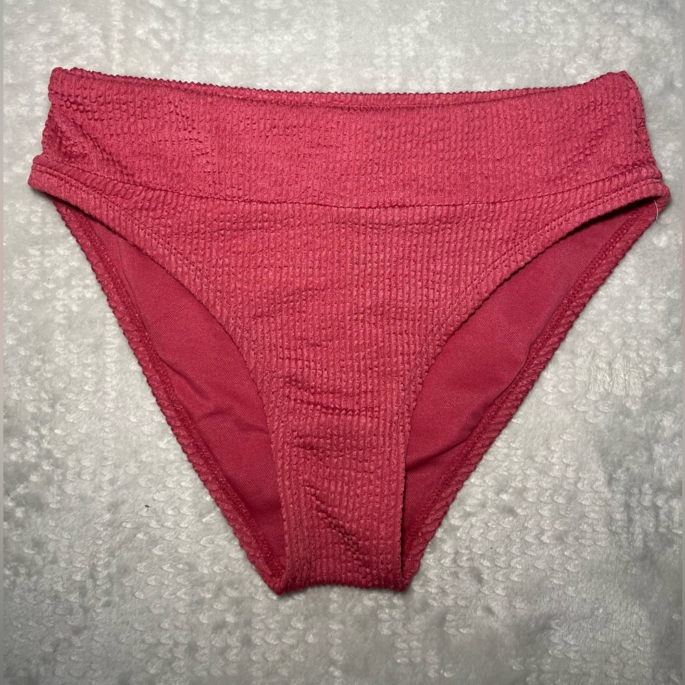 ribbed bathing suit bottoms